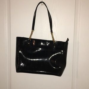 Patent Leather MICHAEL KORS Jet Set Chain Tote